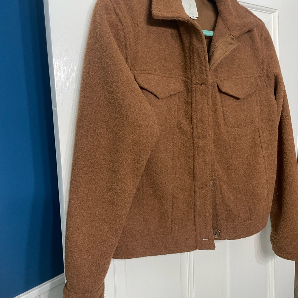 Light brown button jacket - Picture 2 of 3